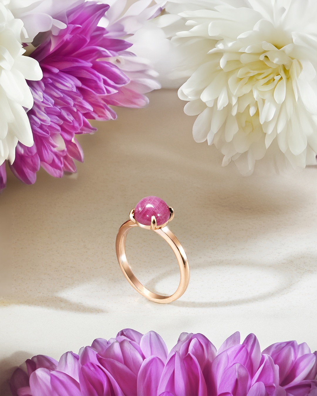 Packshot Anello Rubino Alassia