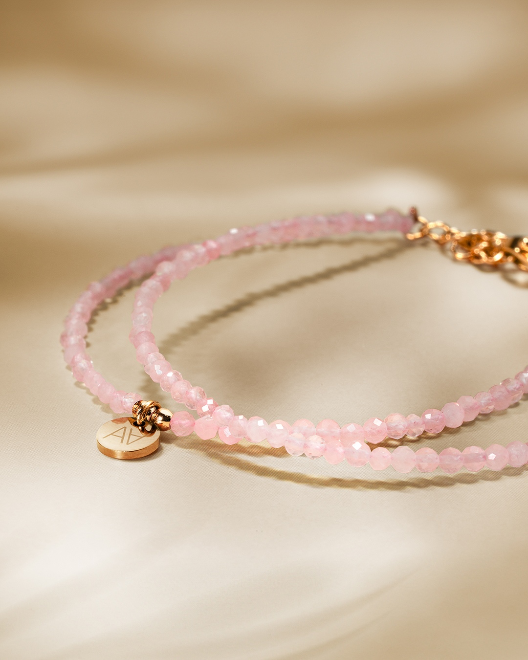Bracciale Quarzo rosa Comissillo