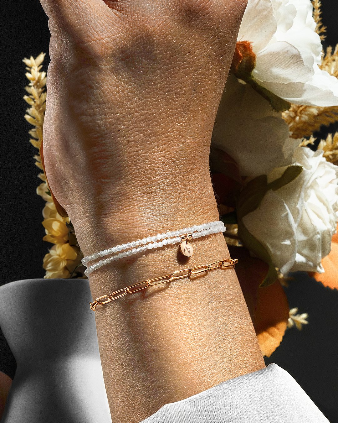 Lifestyle Bracciale Pietra di luna  Millazillo