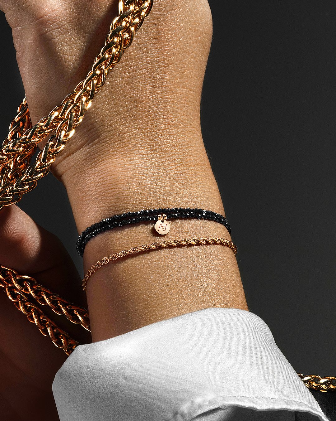 Bracciale Tormalina Nera Leonessillo