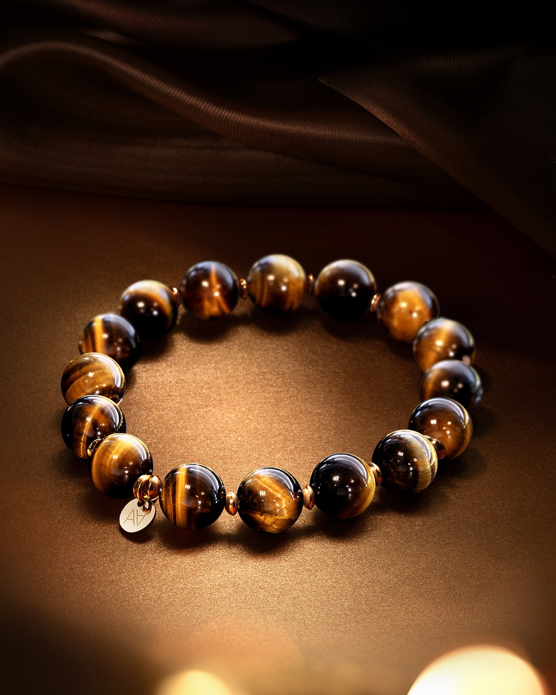Packshot Bracciale Occhio di tigre  Messinora