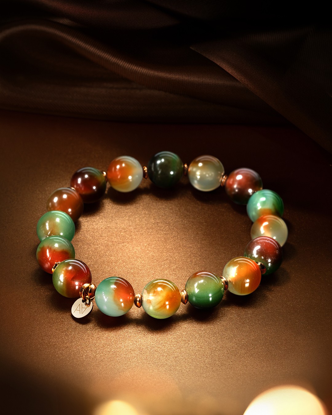 Packshot Bracciale Agata pavone Procidora