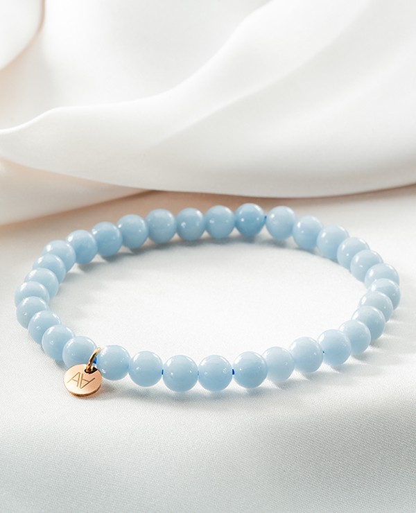 Bracelet angélite 6mm