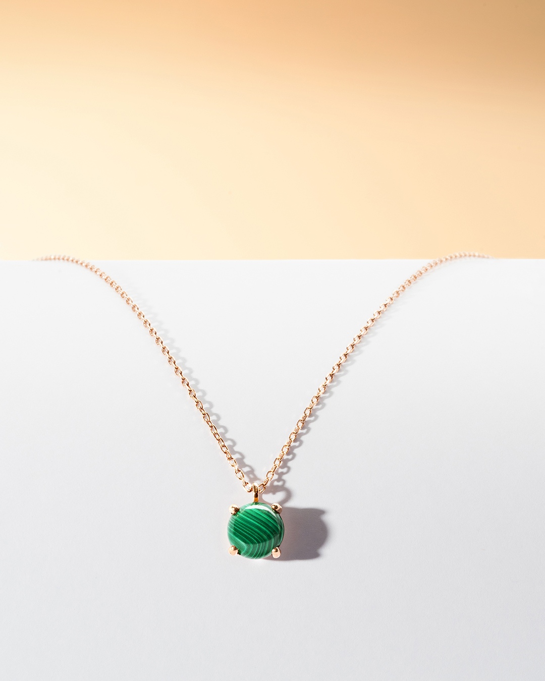 Packshot Ciondolo Malachite Venozio