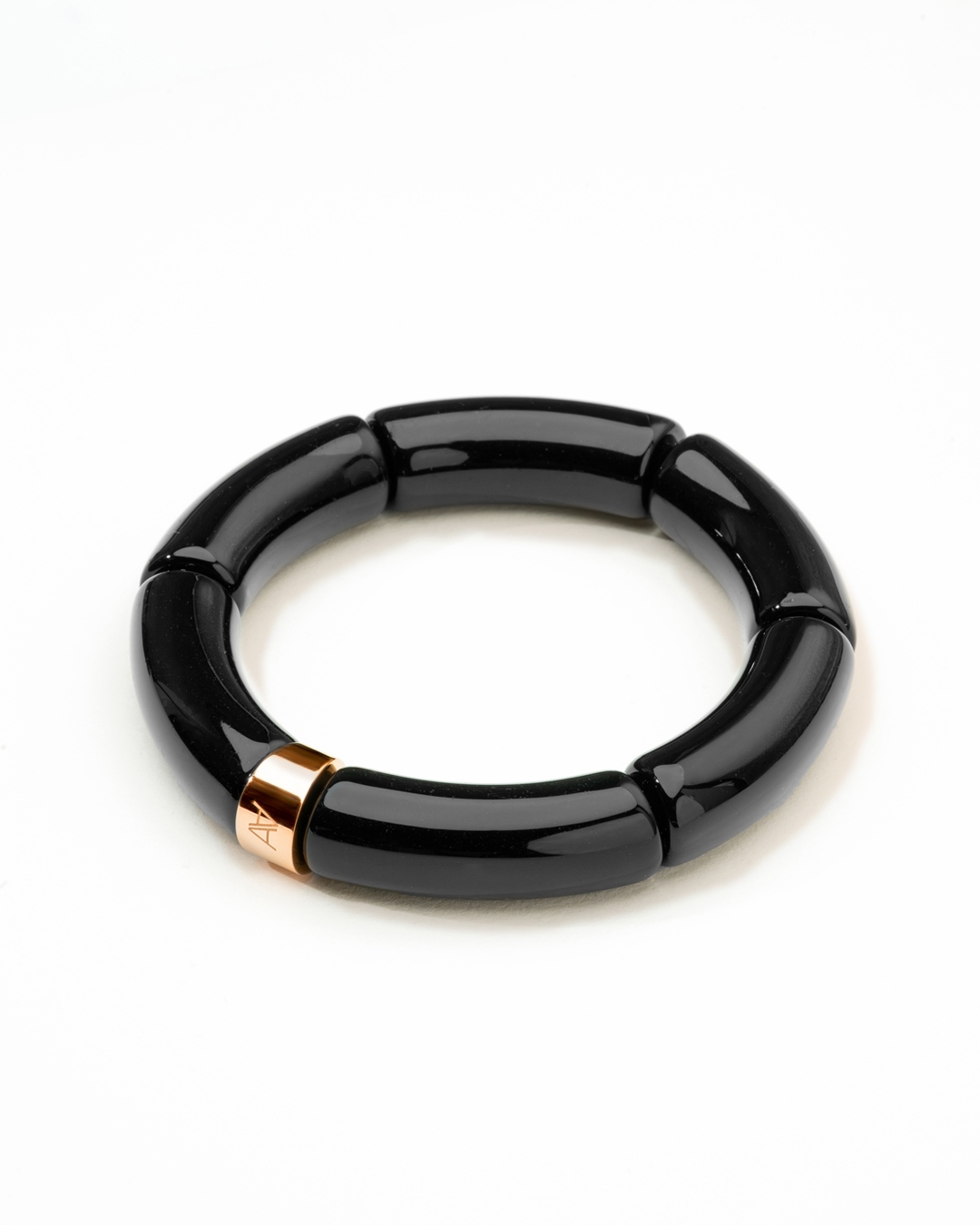 Packshot Bracciale Bagliori d’autunno Nero profondo Sorano