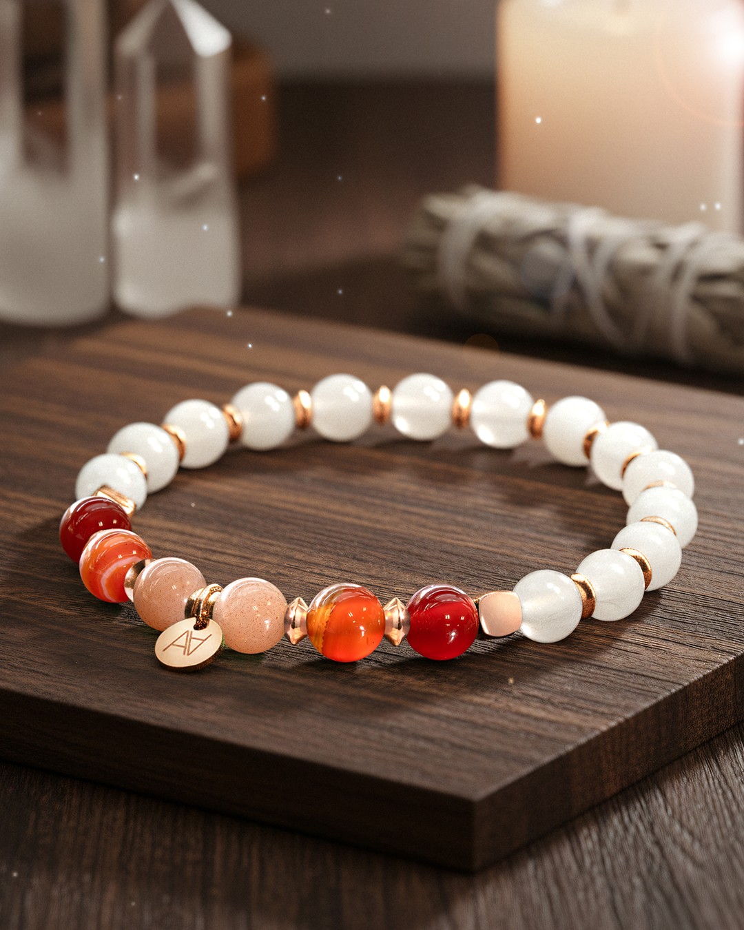 Bracciale Litoterapia Chakra sacrale