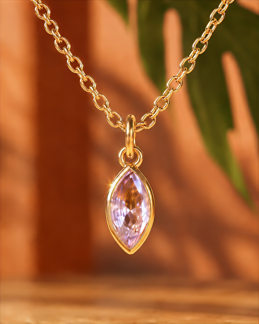Ciondolo Zircone rosa Rosavitta