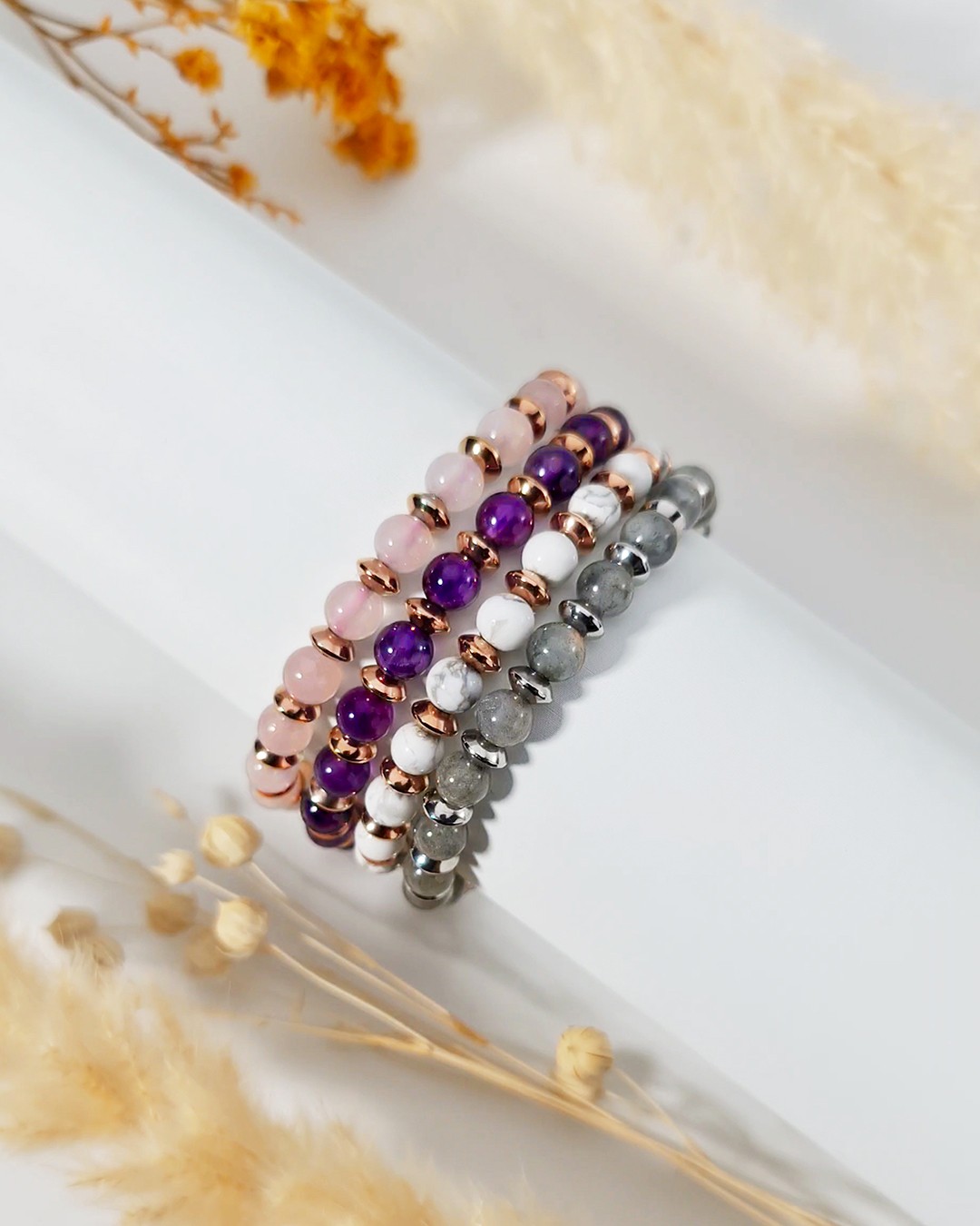 Lifestyle Bracciale Howlite Alcamo