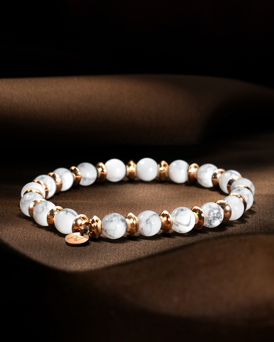 Packshot Bracciale Howlite Alcamo