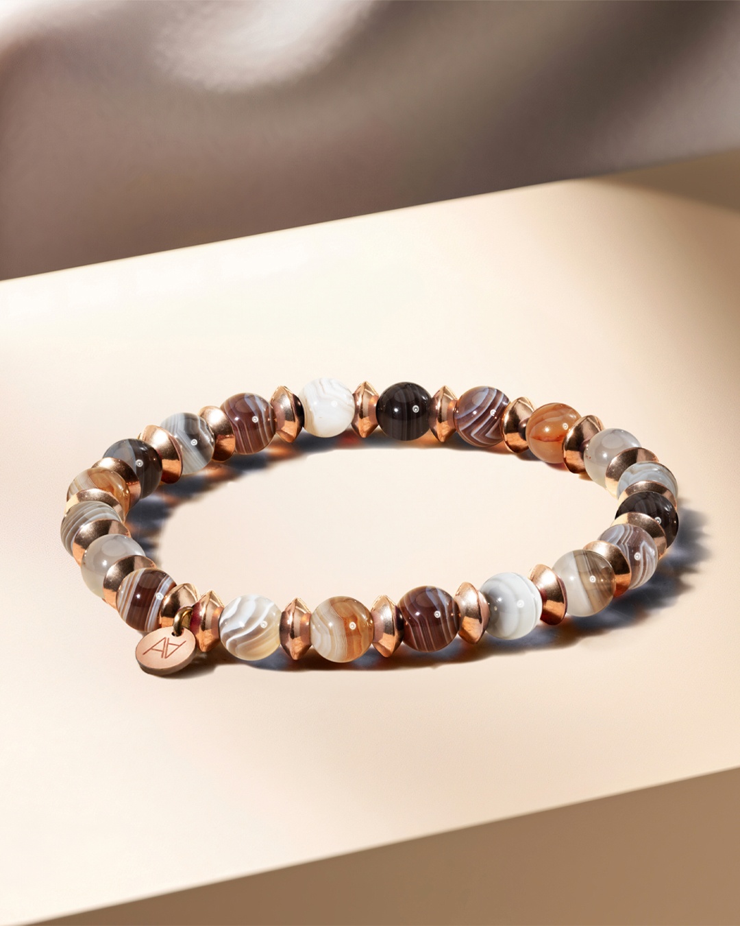 Packshot Bracciale Agata del Botswana Avellino