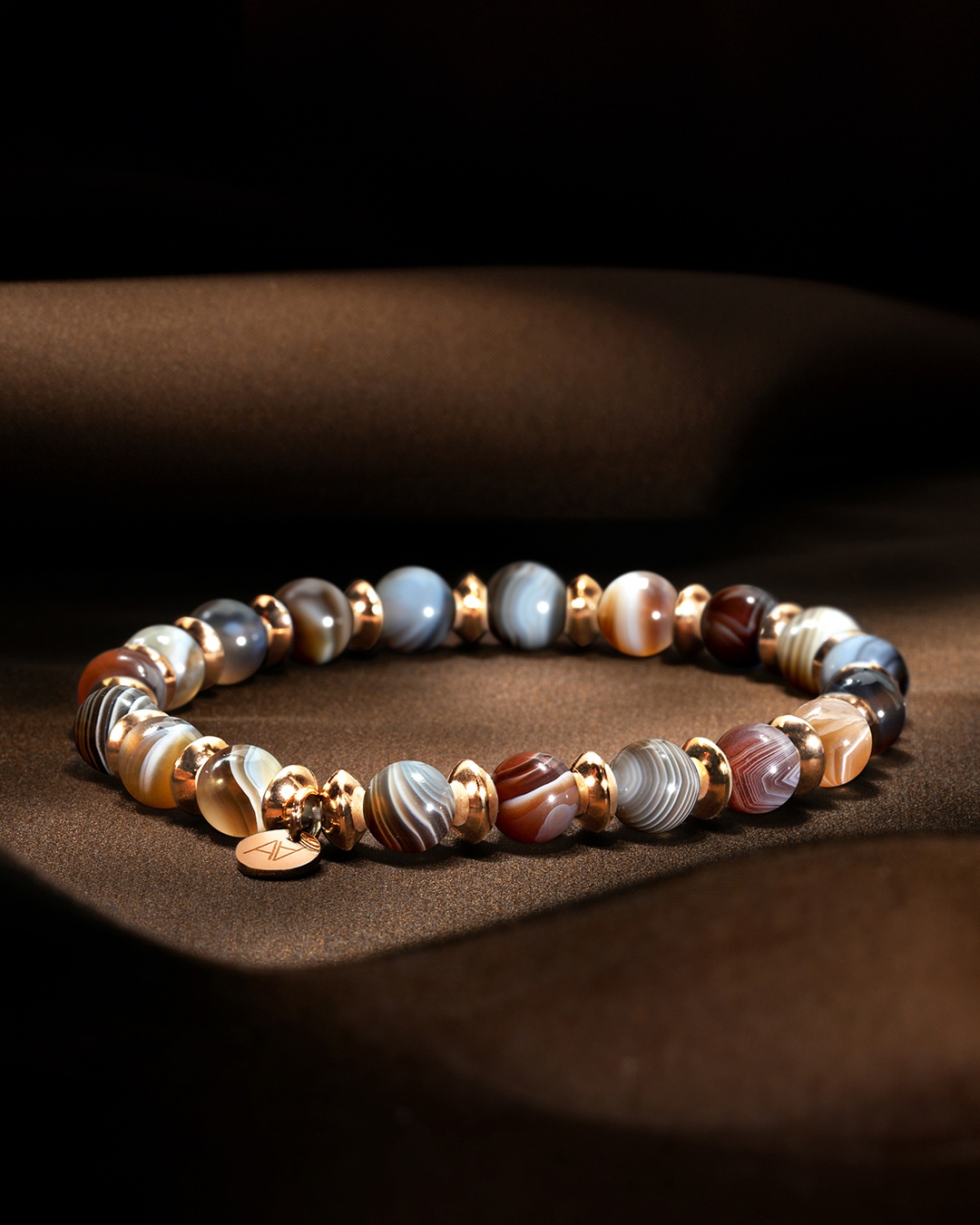 Packshot Bracciale Agata del Botswana Avellino