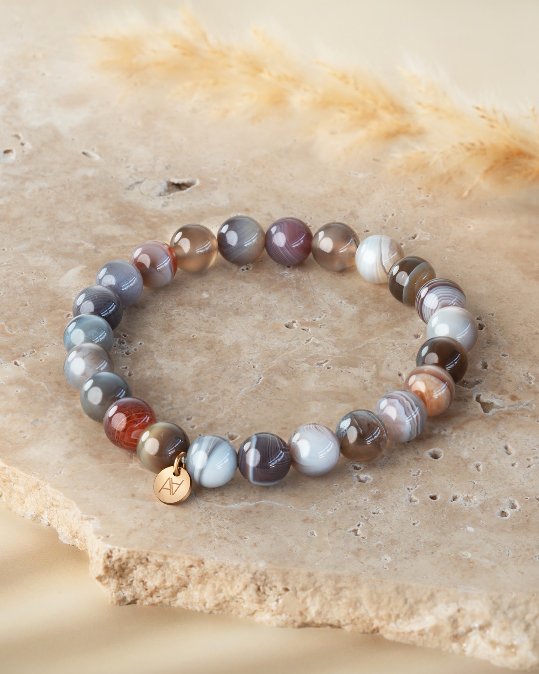 Packshot Bracciale Agata del Botswana Avellina