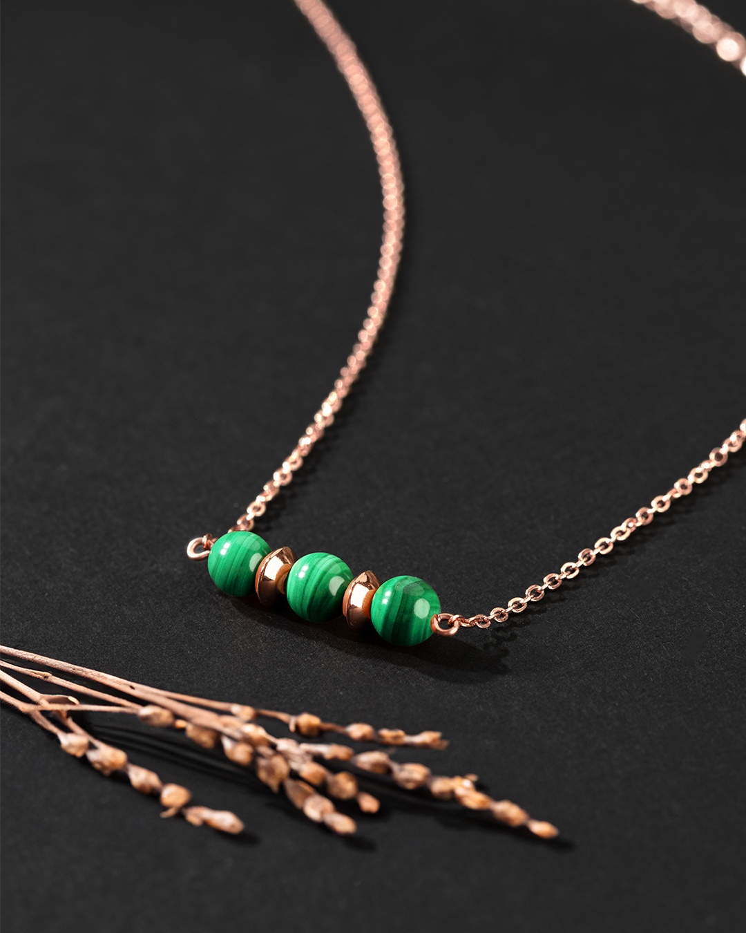 Ciondolo Malachite Venozina