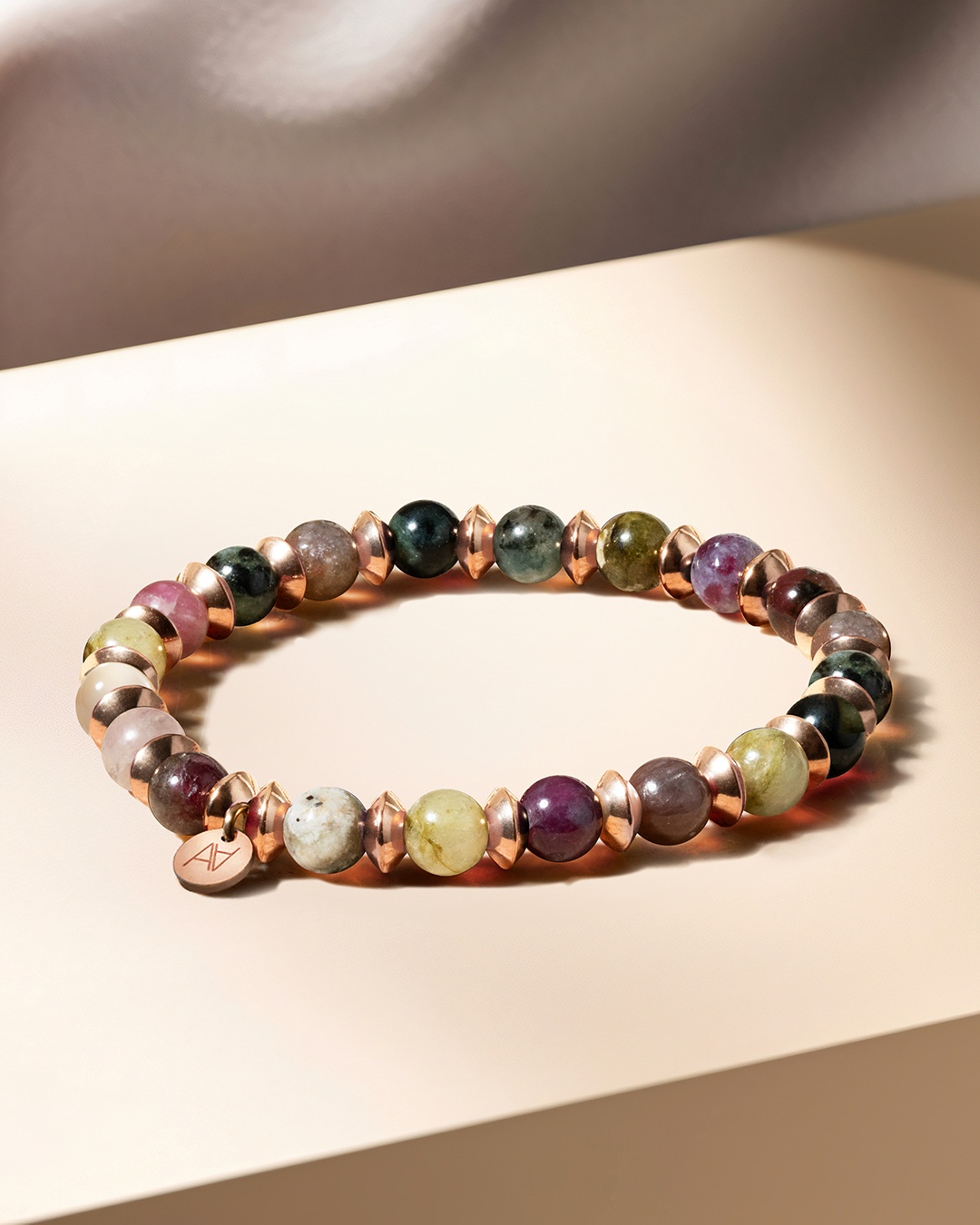 Packshot Bracciale Tormalina multicolore Turino