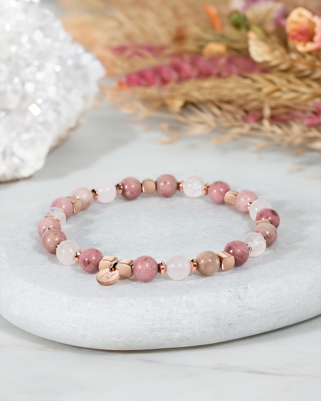 Packshot Bracciale Litoterapia Cuore sereno