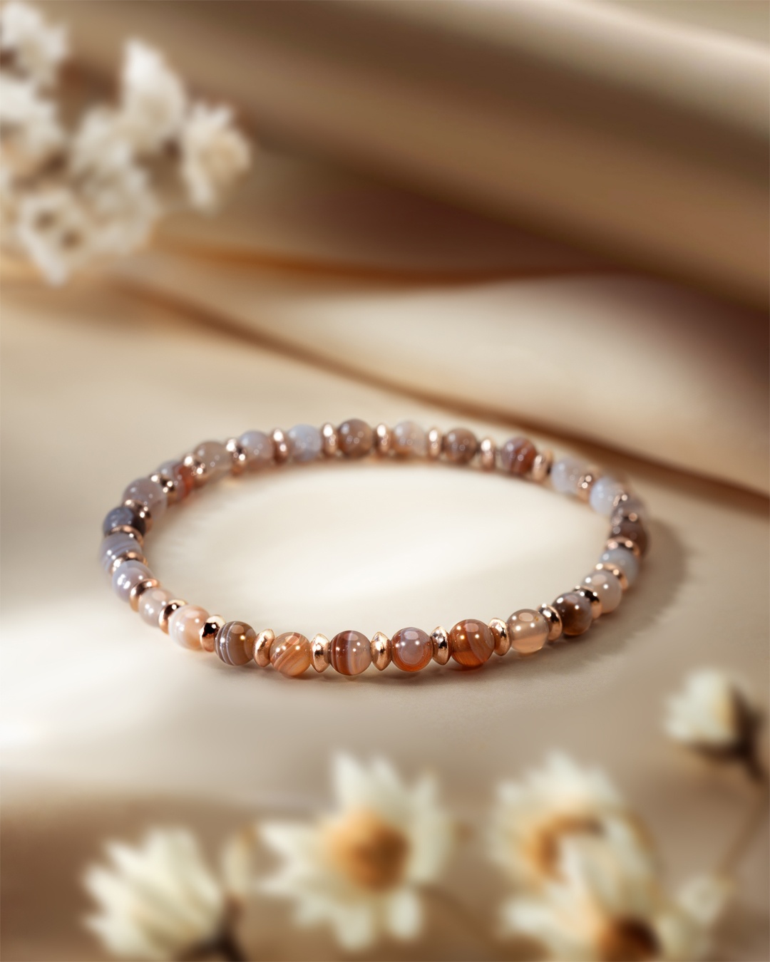 Packshot Bracciale Agata del Botswana Avellinito