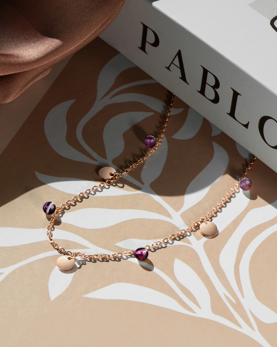 Packshot Ciondolo Acciaio rosa inossidabile Calizzonotto